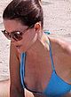 Kristin Davis nipple slip and bikini shots pics