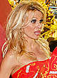 Pamela Anderson shows legs at brahma vip party pics