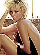 Charlize Theron sexy posing scans from mags pics