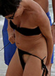 Alessandra Sublet naked pics - pussy slip in a bikini