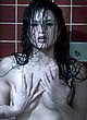 Katrina Law covering her bare breasts pics