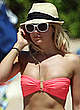 Ashley Tisdale sexy in pink bikini candids pics