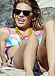 AnnaLynne McCord sunbathing in bikini beach pix pics