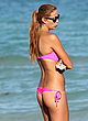 Lauren Stoner in thong bikini at the beach pics