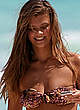 Nina Agdal caught in bikini on the beach pics