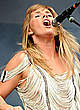 Grace Potter shows some skin on the stage pics