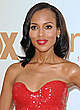 Kerry Washington in red dress at emmy awards pics