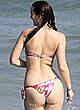 Leighton Meester wearing a bikini at a beach pics
