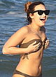 Demi Lovato slipping out of a bikini pics