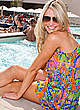 Katrina Bowden shows her legs poolside pics pics