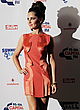 Cheryl Cole looks hot in orange mini dress pics