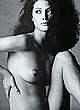 Christy Turlington sexy & nude black-&-white pics pics