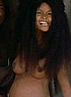 Thandie Newton pregnant and shows us where pics