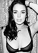 Lindsay Lohan poses in see through lingerie pics