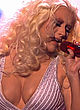 Christina Aguilera naked pics - legs spread in skimpy lingerie