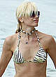 Gwen Stefani wearing a few bikinis in miami pics