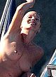 Kate Moss naked pics - paparazzi topless yacht shots
