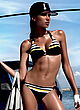 Raica Oliveira showing her curvy bikini body pics