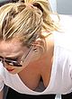 Hilary Duff downblouse and bikini photos pics
