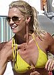 Jennie Garth paparazzi yellow bikini photos pics