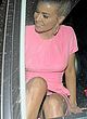 Carmen Electra naked pics - pink dress upskirt photos