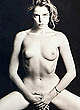 Claudia Gerini naked pics - naked black-and-white photos