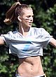 AnnaLynne McCord in belly top & tiny shorts pics