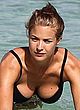 Gemma Atkinson deep cleavage in bikini pics