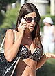 Claudia Romani strolling in hot skimpy bikini pics