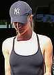 Rosie Huntington-Whiteley in skin tight sports outfit pics