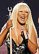 Christina Aguilera sexy posing and performs pics