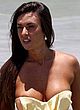 Nicole Bahls boob slip and bikini photos pics