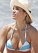 Flavia Alessandra sexy in bikini on the beach pics