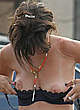 Paz de la Huerta naked pics - topless changing in a parking