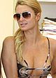 Paris Hilton shopping in sexy top pics