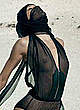 Candice Swanepoel nude under see thru lingeries pics