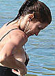 Stephanie Seymour naked pics - boobslip in a swimsuit