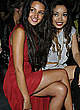 Michelle Keegan exposed legs at fashion show pics