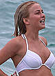 Julianne Hough in white bikini on the beach pics