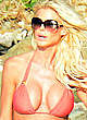 Victoria Silvstedt looking sexy in pink bikini pics