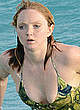 Lily Cole nipple slip on a yacht pics