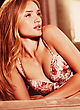 Rosie Huntington-Whiteley pastel-colored lingerie shoot pics