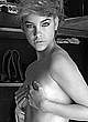 Barbara Palvin sexy & nobra black-&-white pix pics