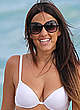 Claudia Romani wearing a bikini in miami pics