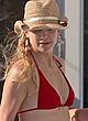 Kate Hudson caught wearing red bikini pics