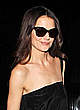 Katie Holmes in black clothing shots pics