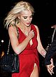 Helen Flanagan flashes panties in red dress pics