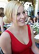 Abbie Cornish cleavy wearing hot red dress pics