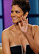 Halle Berry shows legs and cleavage pics