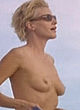 Anna Gunn naked pics - topless on the boat deck